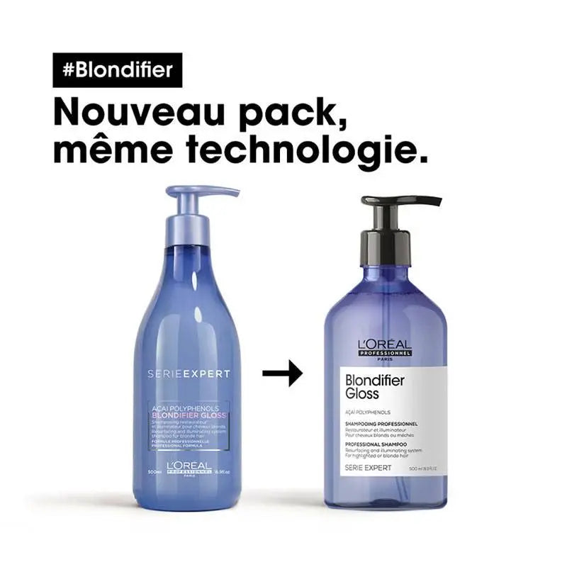 Shampoing cheveux Blonds Gloss Blondifier 500ml L'oréal professionnel