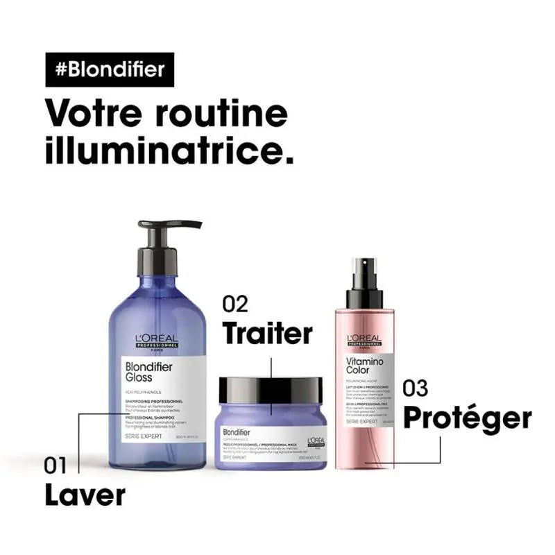 Shampoing cheveux Blonds Gloss Blondifier 500ml L'oréal professionnel