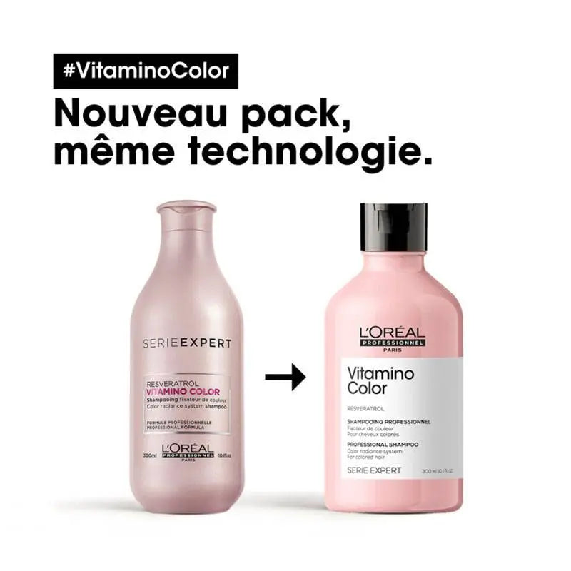 Shampoing cheveux colorés Vitamino Color 300ml L'oréal professionnel