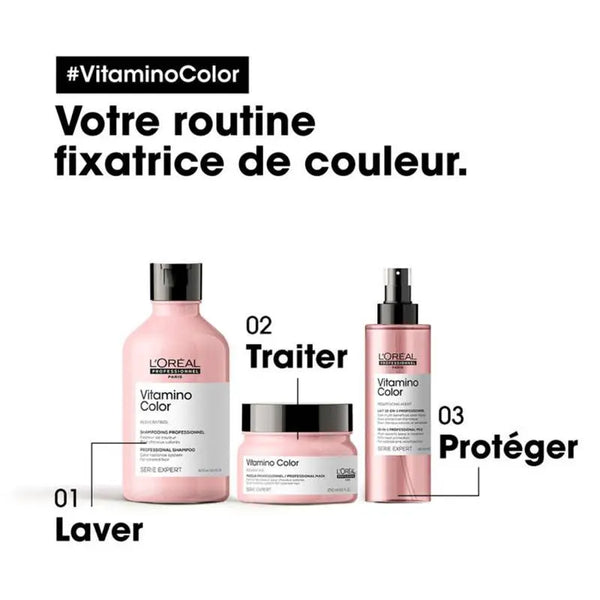 Shampoing cheveux colorés Vitamino Color 300ml L'oréal professionnel