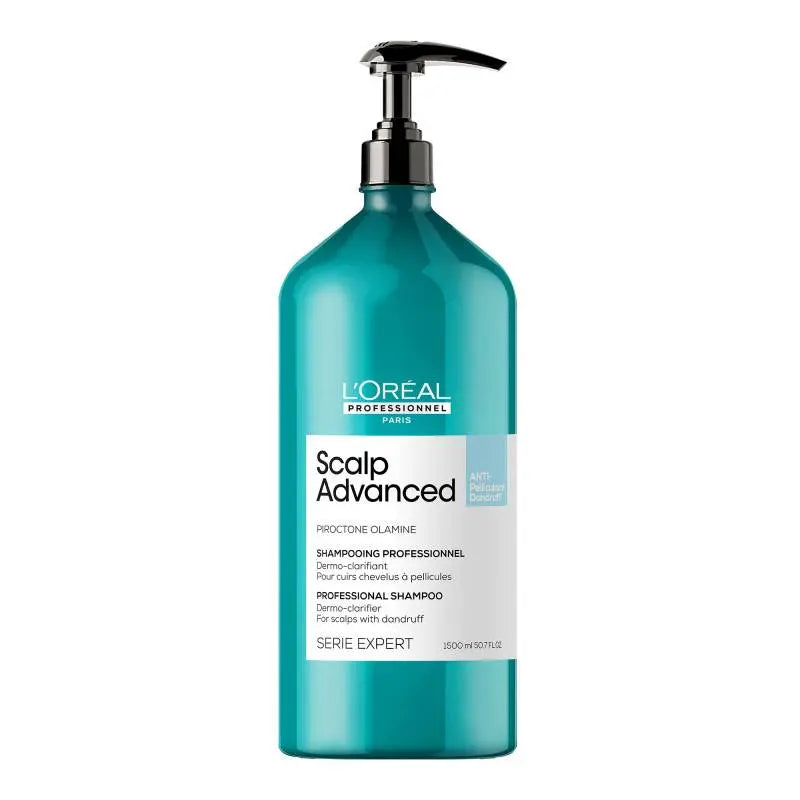 Shampoing dermo-clarifiant anti-pelliculaire Scalp Advanced 1500ml L'oréal professionnel