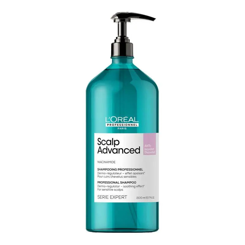 Shampoing dermo-régulateur apaisant Scalp Advanced 1500ml L'oréal professionnel