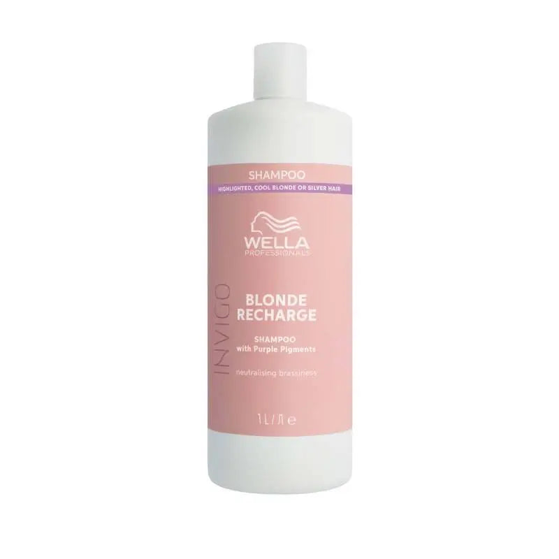 Shampoing raviveur de couleur Blonde recharge Blond froid / 1000m Wella professionals