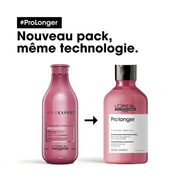 Shampoing rénovateur pour cheveux longs Pro Longer 300ml L'oréal professionnel