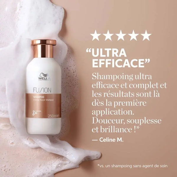 Shampoing réparation intense Fusion 250ml Wella professionals