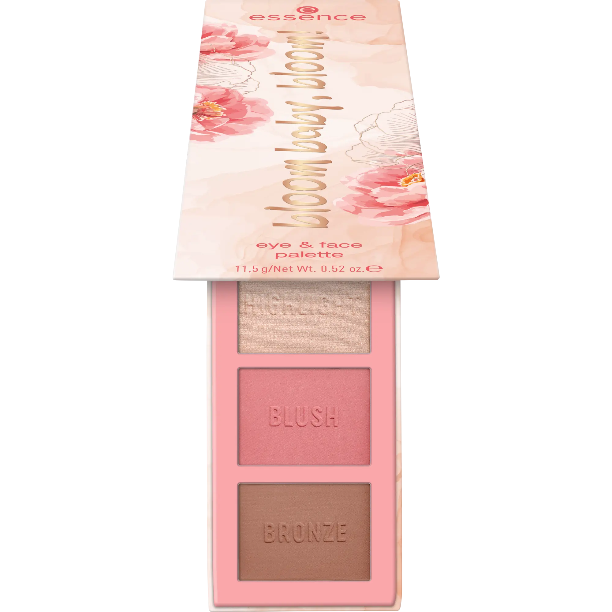 bloom baby, bloom! eye & face palette yeux et visage essence