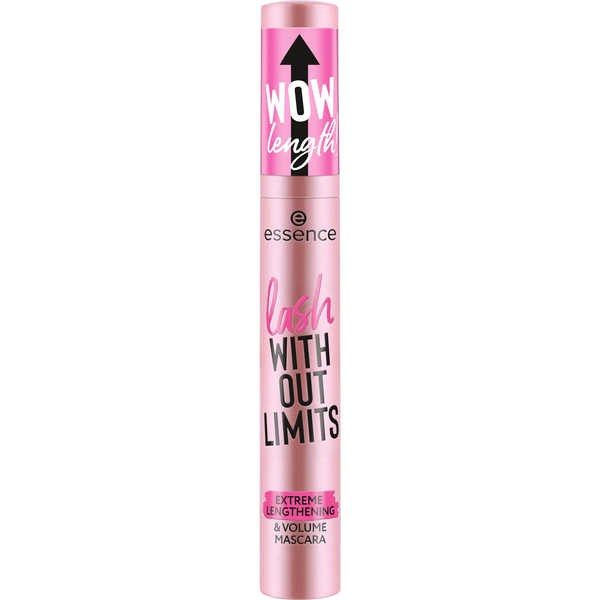 lash WITHOUT LIMITS EXTREME LENGTHENING & VOLUME MASCARA - Ultra Black essence