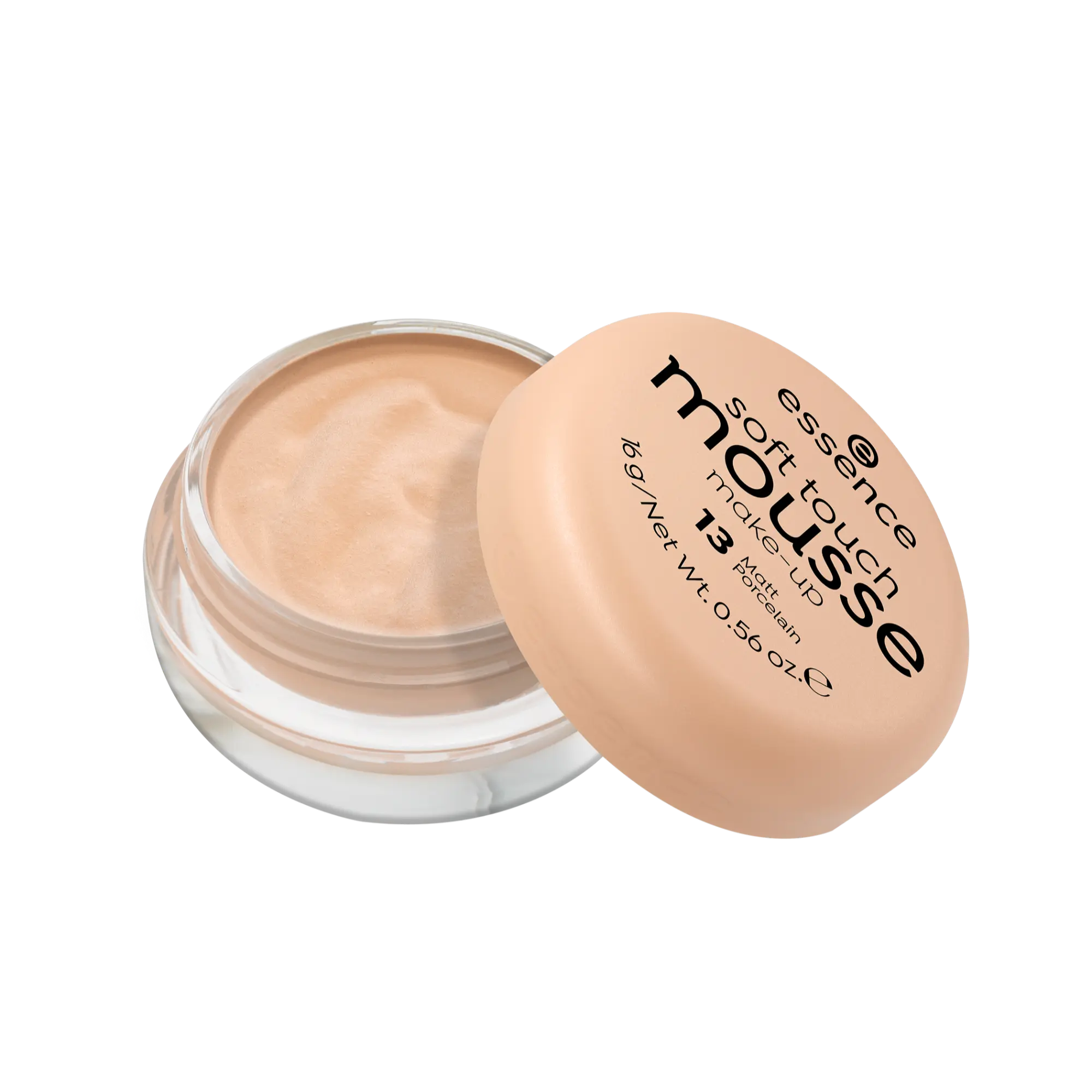 soft touch mousse make-up fond de teint mousse -  13 matt porcelain essence