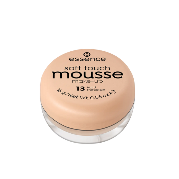 soft touch mousse make-up fond de teint mousse -  13 matt porcelain essence