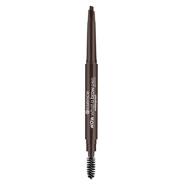 wow what a brow pen waterproof - 04 Black-Brown essence
